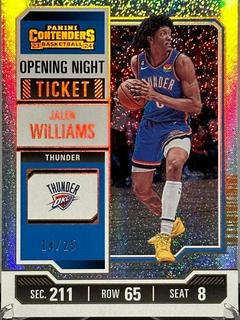 Jalen Williams [Opening Night Ticket