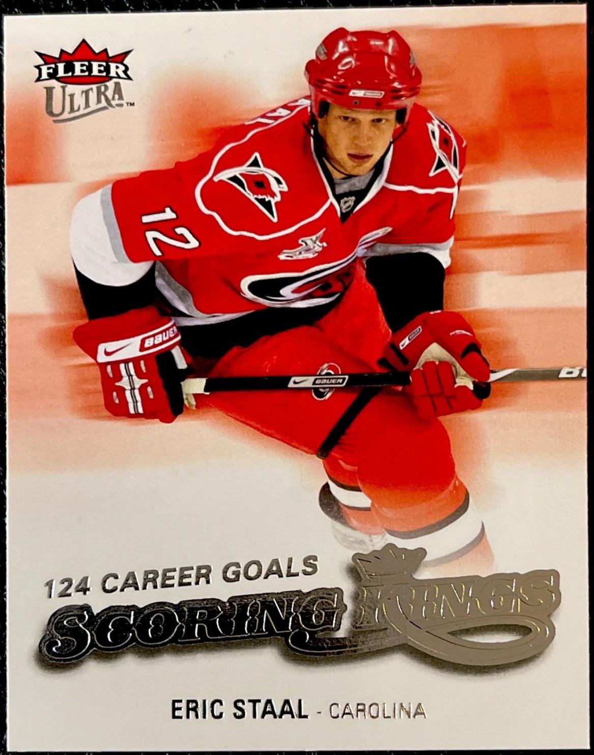 Eric Staal #SK-15 Hockey Cards 2008 Ultra Scoring Kings