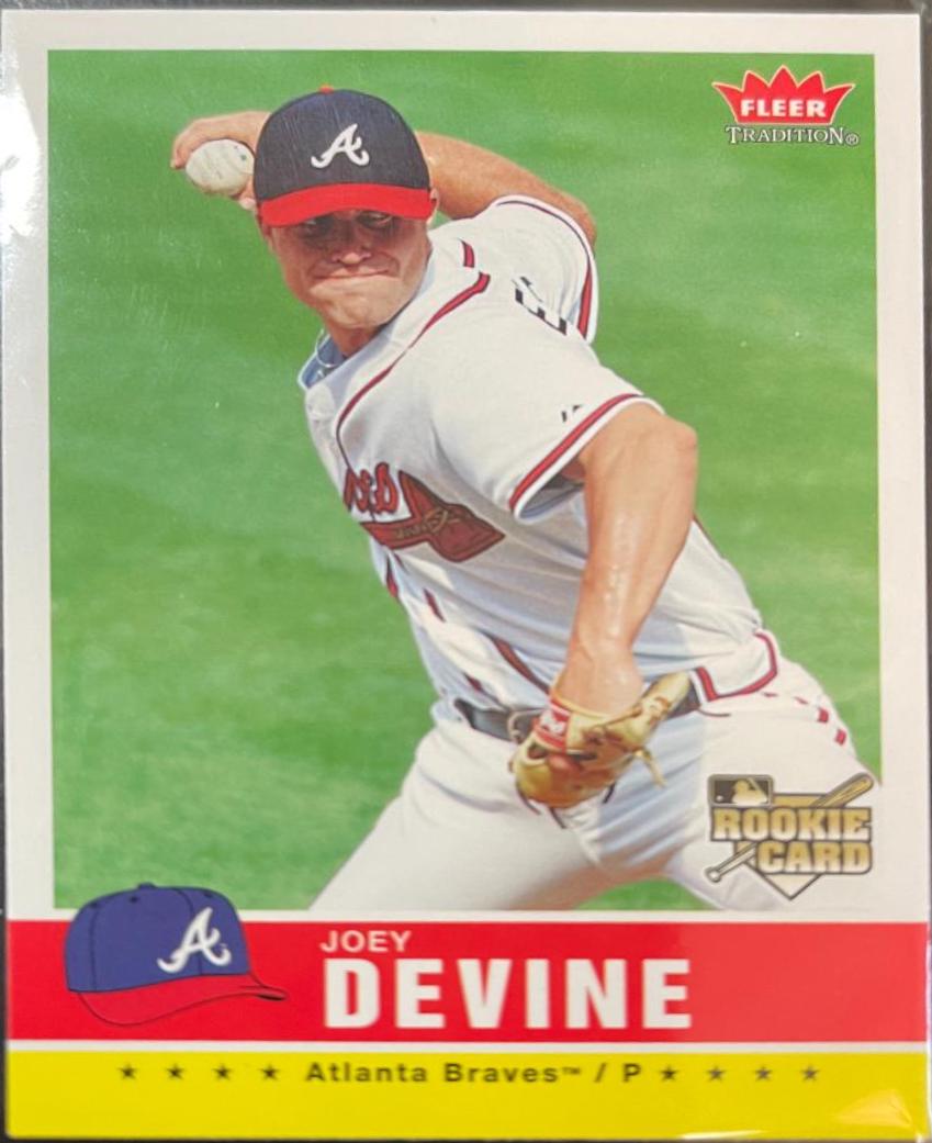 Joey Devine #5 Baseball Cards 2006 Fleer Tradition