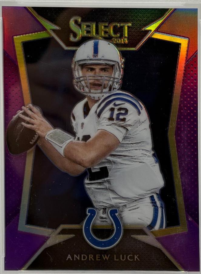 Andrew Luck [Purple Prizm] #24