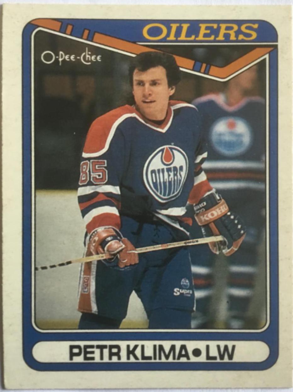 Petr Klima #85 Hockey Cards 1990 O-Pee-Chee
