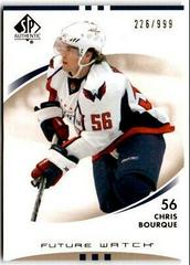 Chris Bourque #190 Hockey Cards 2007 SP Authentic Prices