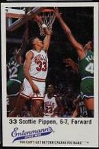 Scottie Pippen One Arm Up Blank Back