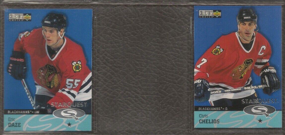 Chris Chelios #SQ11 Hockey Cards 1997 Collector's Choice Starquest