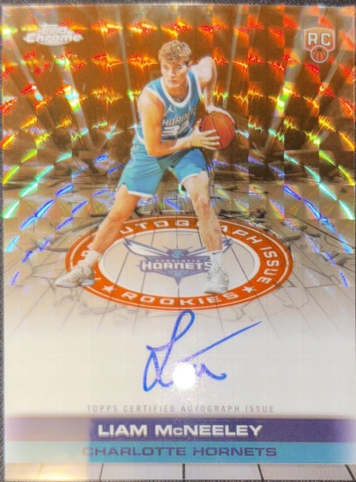 Liam McNeeley [Refractor Orange] #TAIR-LMC