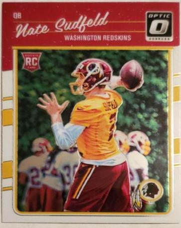 Nate Sudfeld #130 Football Cards 2016 Panini Donruss Optic