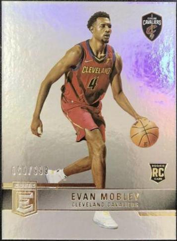 Evan Mobley #246 Basketball Cards 2021 Panini Donruss Elite