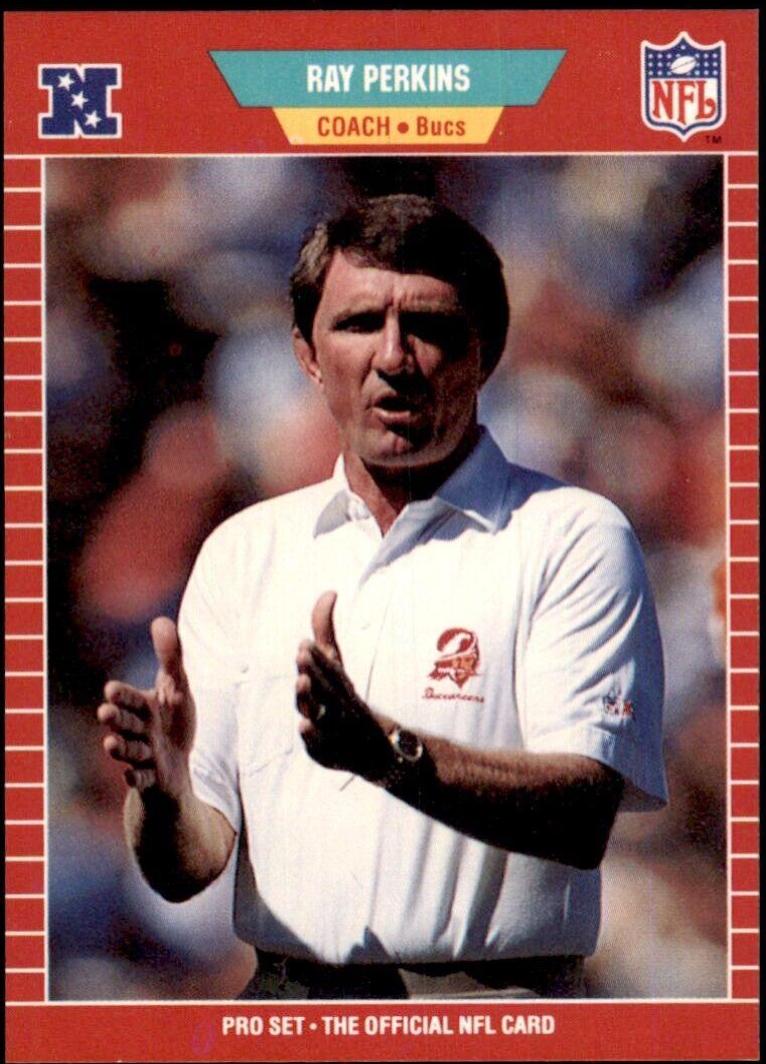 Ray Perkins #421 Football Cards 1989 Pro Set