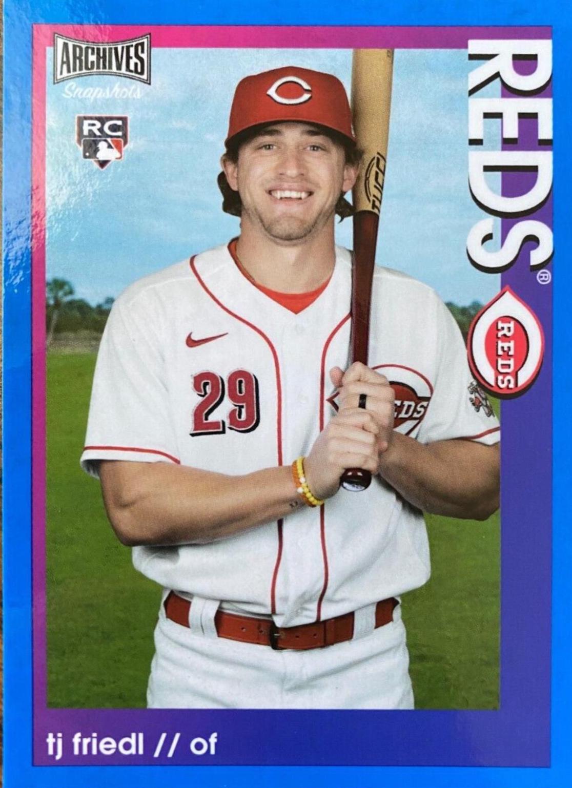 TJ Friedl [Blue] #12