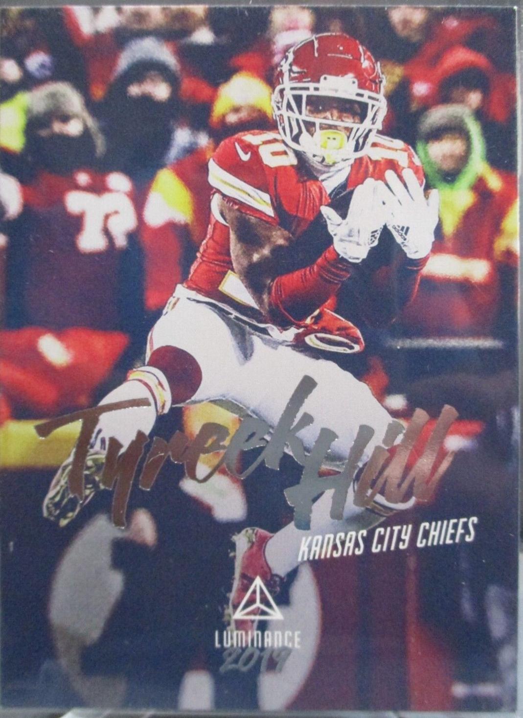Tyreek Hill #2 Football Cards 2019 Panini Luminance