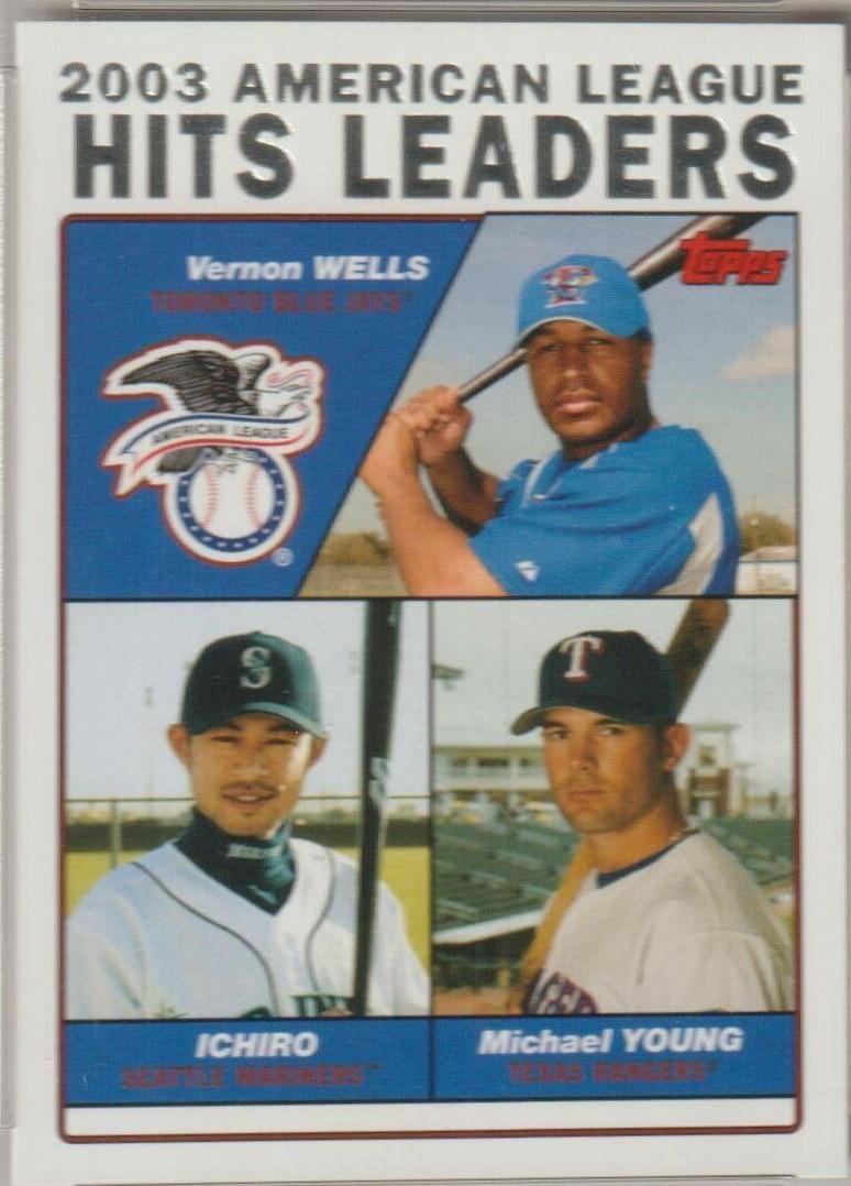 Al Hit Leaders [Wells, Ichiro, Young] #338