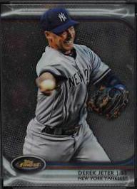 Derek Jeter #5 Baseball Cards 2012 Finest
