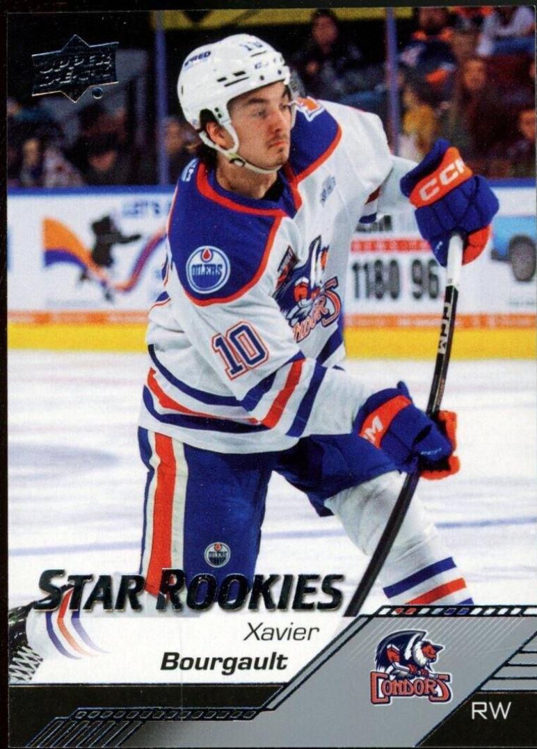 Xavier Bourgault #139 2022 Upper Deck Ahl Hockey