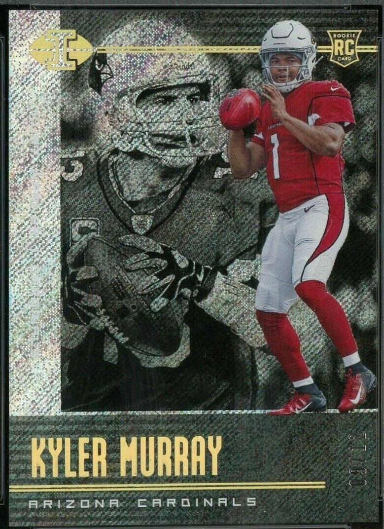 Kurt Warner, Kyler Murray #1 Football Cards 2019 Panini Illusions