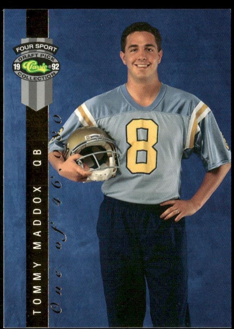 Tommy Maddox #LP3 1992 Classic 4 Sport Football