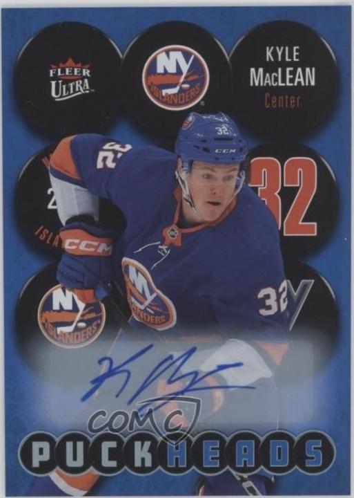 Kyle MacLean #PH-25 2024 Fleer Ultra Puckheads Autograph Hockey