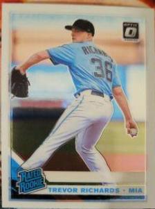 Trevor Richards #80 2019 Donruss Optic Baseball