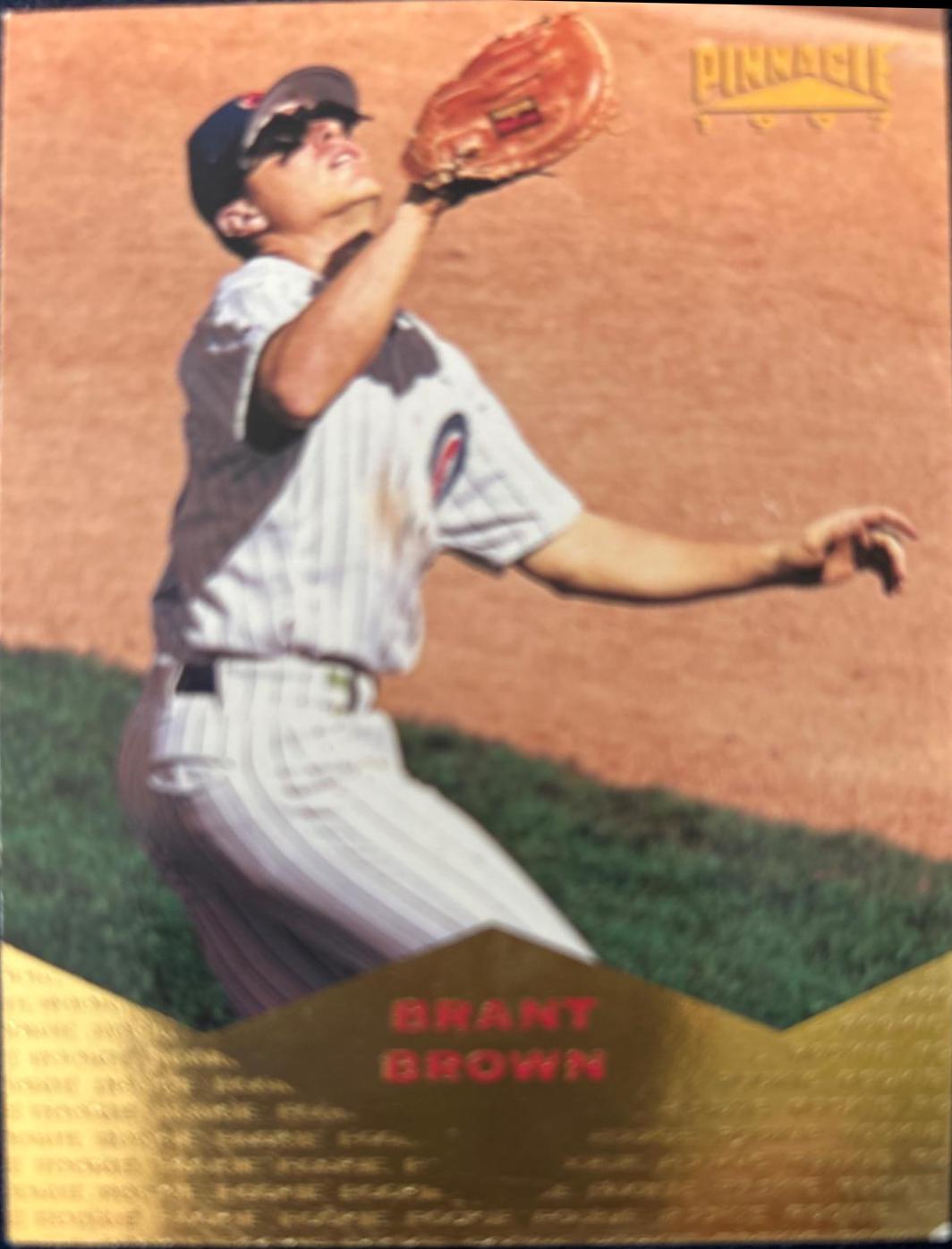 Brant Brown #156 Baseball Cards 1997 New Pinnacle