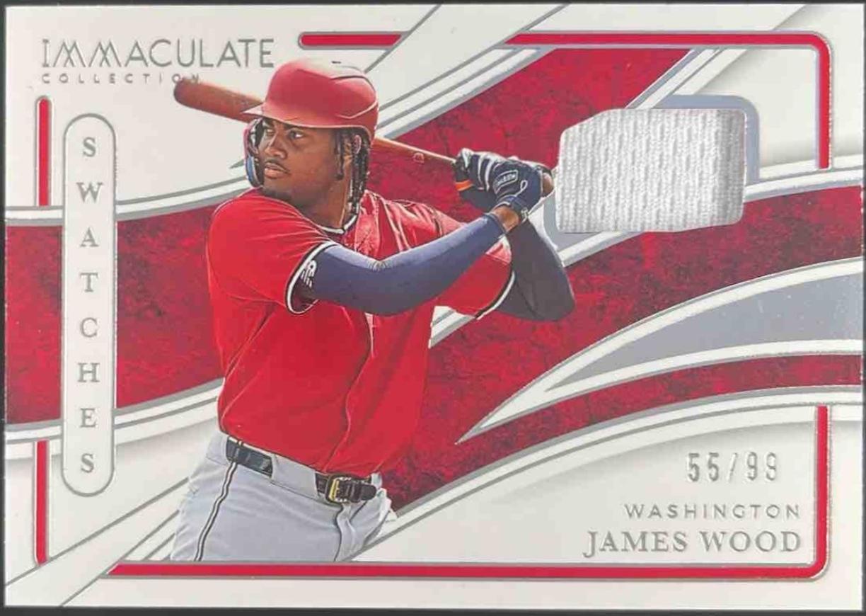 James Wood #18 2026 Panini Immaculate Memorabilia Baseball