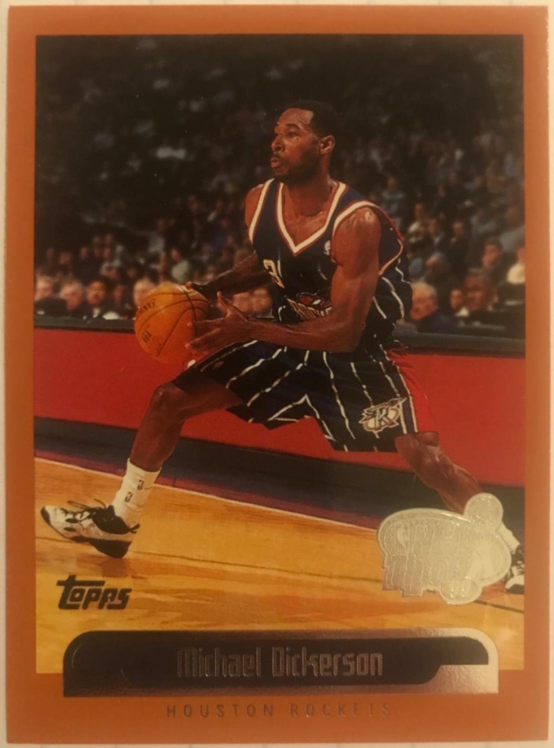 Michael Dickerson #3 Basketball Cards 1999 Topps NBA Tipoff