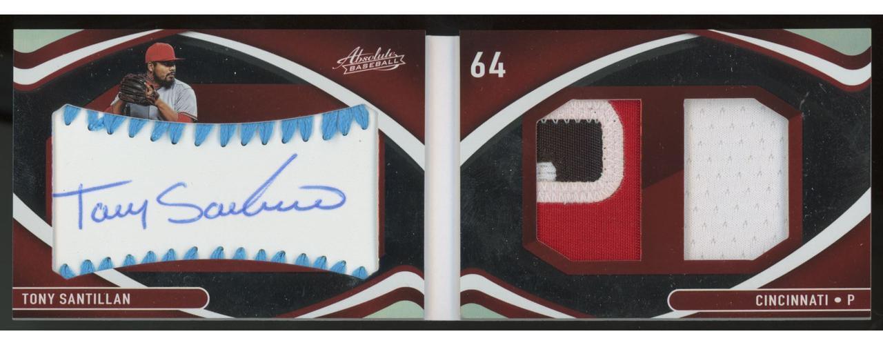 Tony Santillan [Material Booklet Light Blue Signature] #154