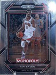 Tari Eason #33 Basketball Cards 2022 Panini Prizm Monopoly