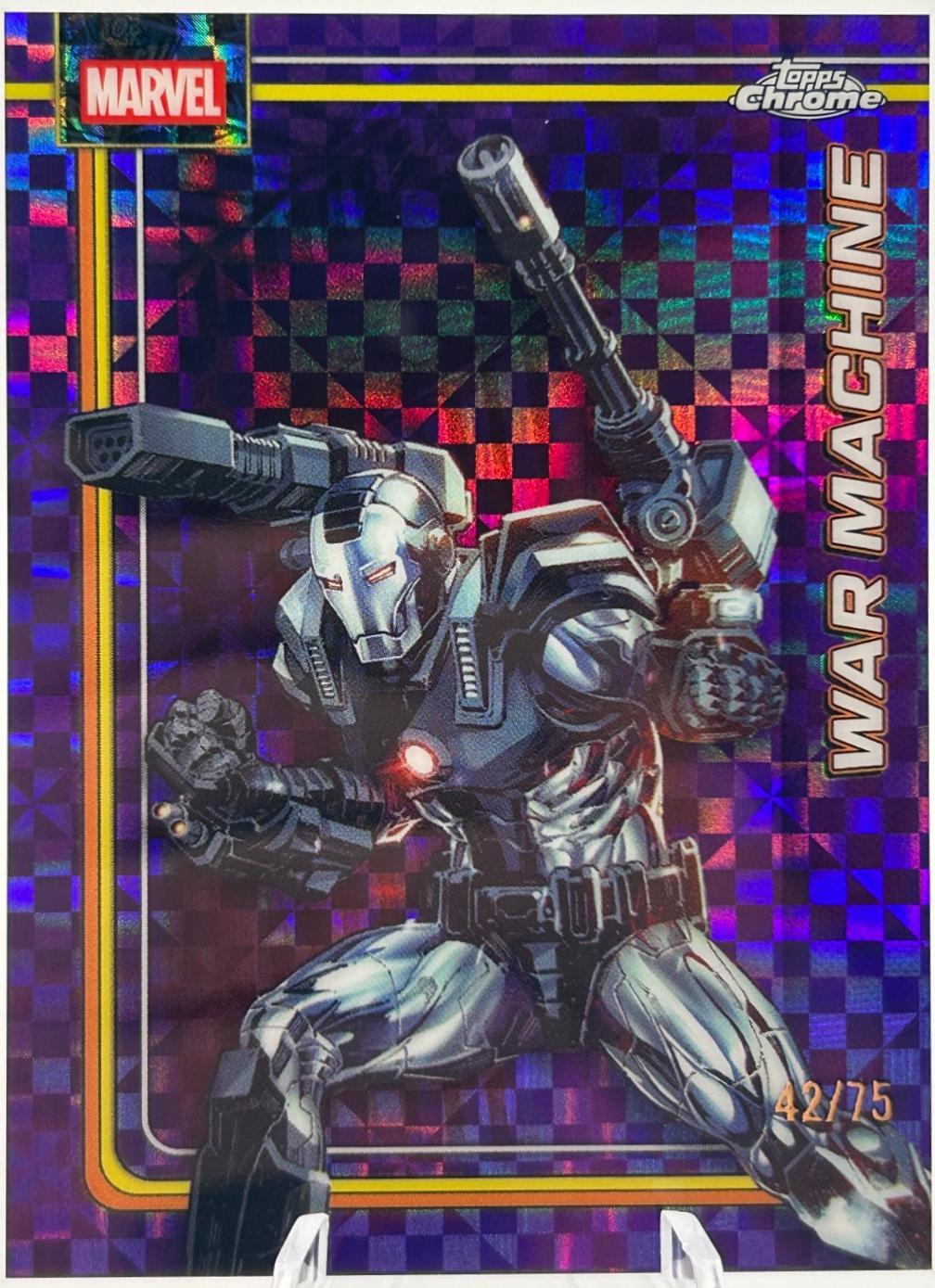 War Machine Purple X-Fractor