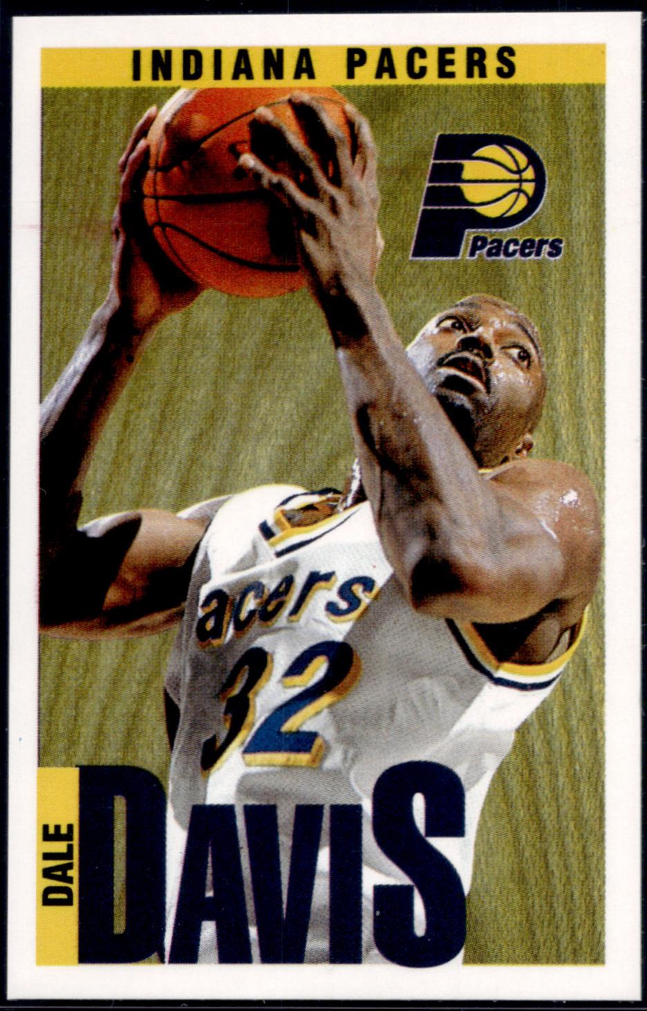 Dale Davis #113 1996 Panini Stickers Basketball