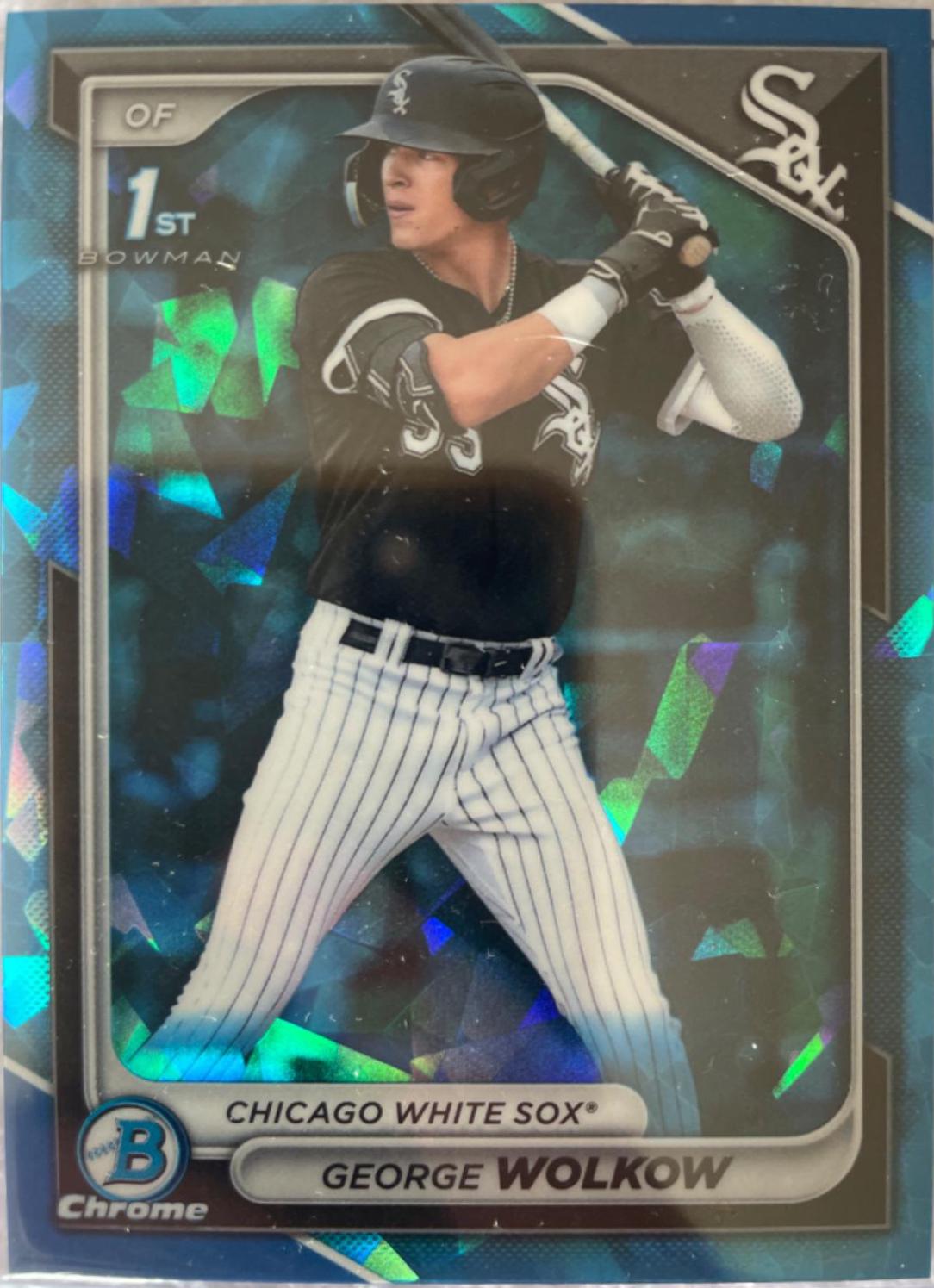 George Wolkow #BCP-144 Baseball Cards 2024 Bowman Chrome Prospects Sapphire
