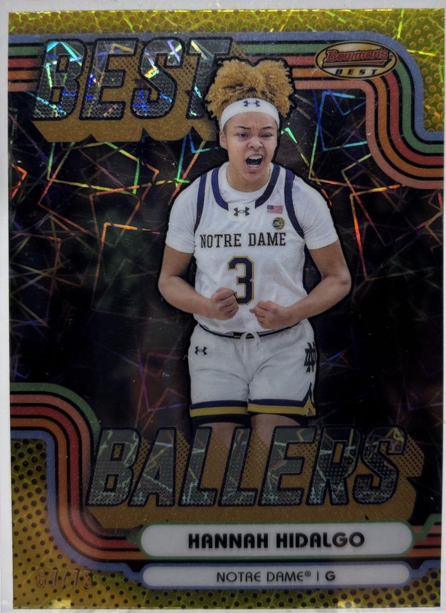Hannah Hidalgo [Yellow Lazer Refractor] #BB-23