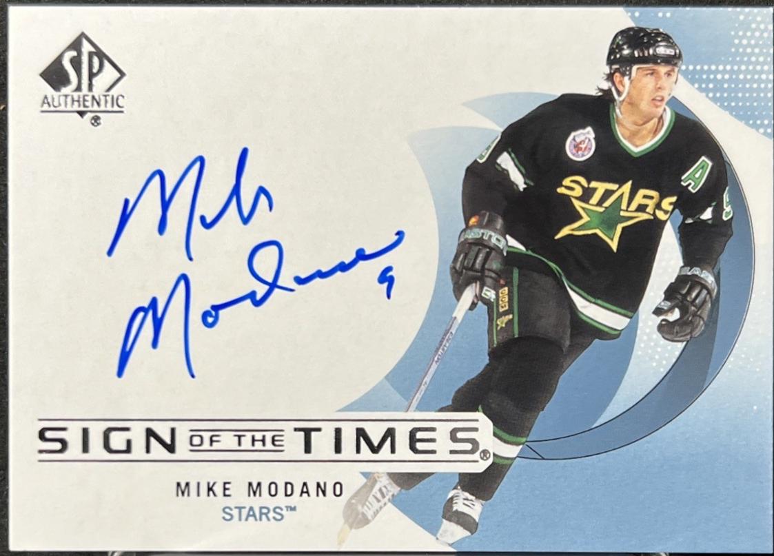 Mike Modano #SOTT-MM 2024-25 SP Authentic Hockey Sign of the Times