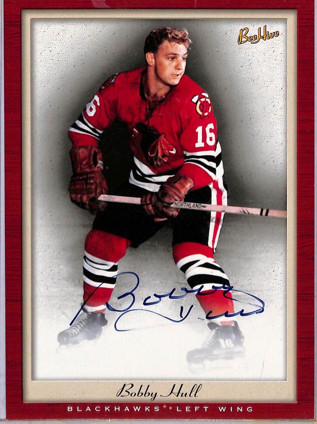 Bobby Hull #PG-BH 2005 Upper Deck Bee Hive Photo Graphs Hockey
