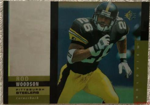 Rod Woodson #13 Football Cards 1995 SP Holoview