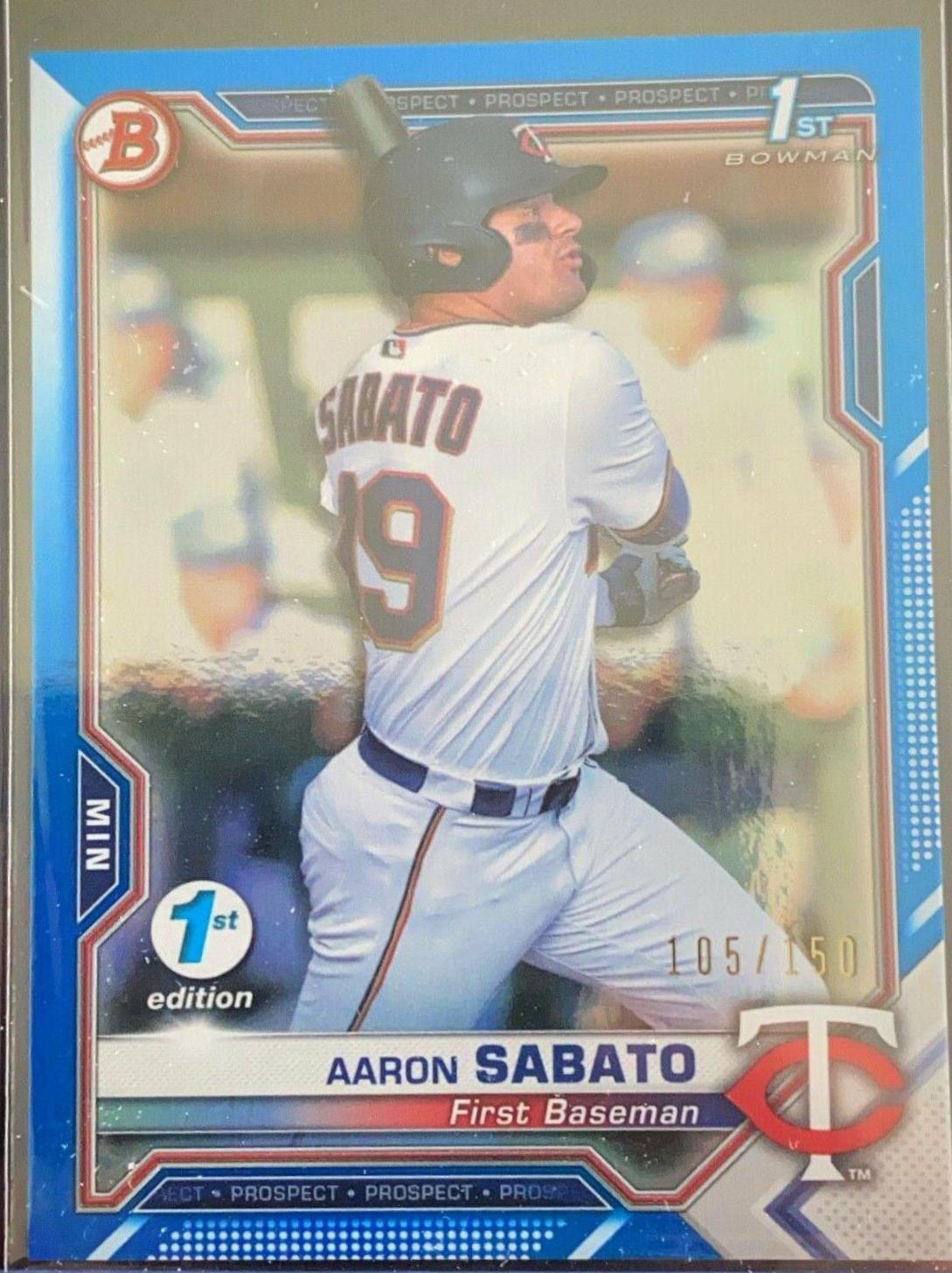 Aaron Sabato [Blue Foil] #BFE-125