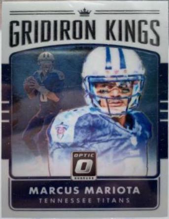 Marcus Mariota #5 Football Cards 2016 Panini Donruss Optic Gridiron Kings