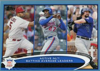 NL Batting Average Leaders