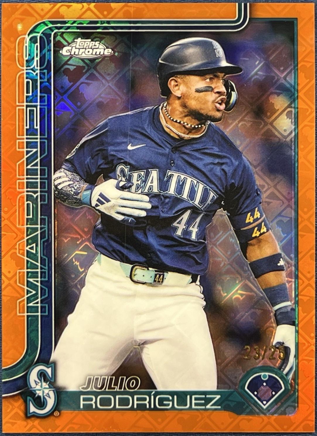 Julio Rodriguez [Orange Refractor] #261