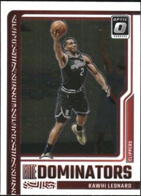 Kawhi Leonard #2 Basketball Cards 2023 Donruss Optic Elite Dominators