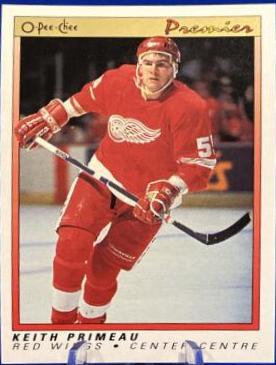 Keith Primeau #91 Hockey Cards 1990 O-Pee-Chee Premier