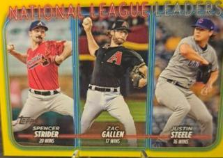 National League Leaders Wins