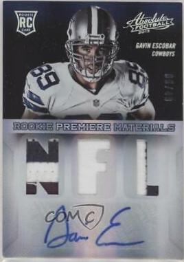 Gavin Escobar [Rookie Premiere Materials Signature NFL Prime] #210