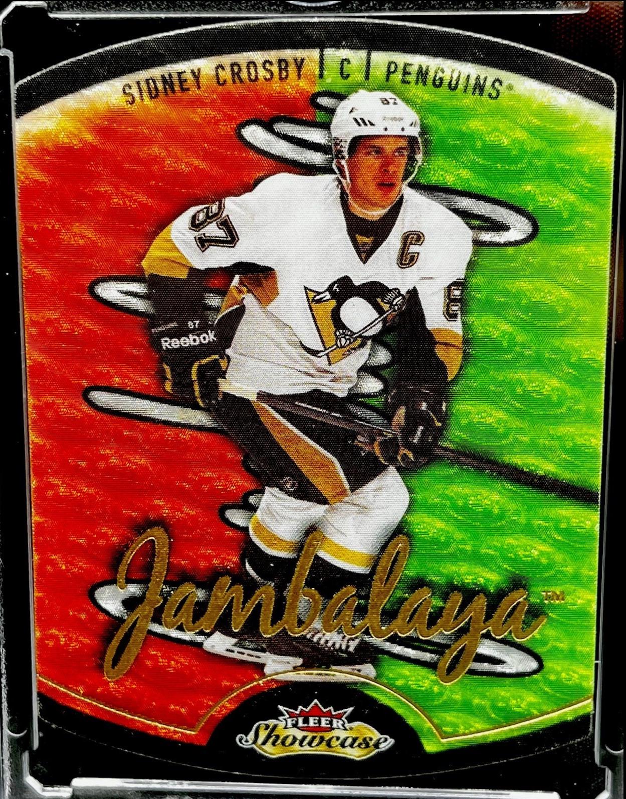 Sidney Crosby #21 Hockey Cards 2013 Fleer Showcase Jambalaya