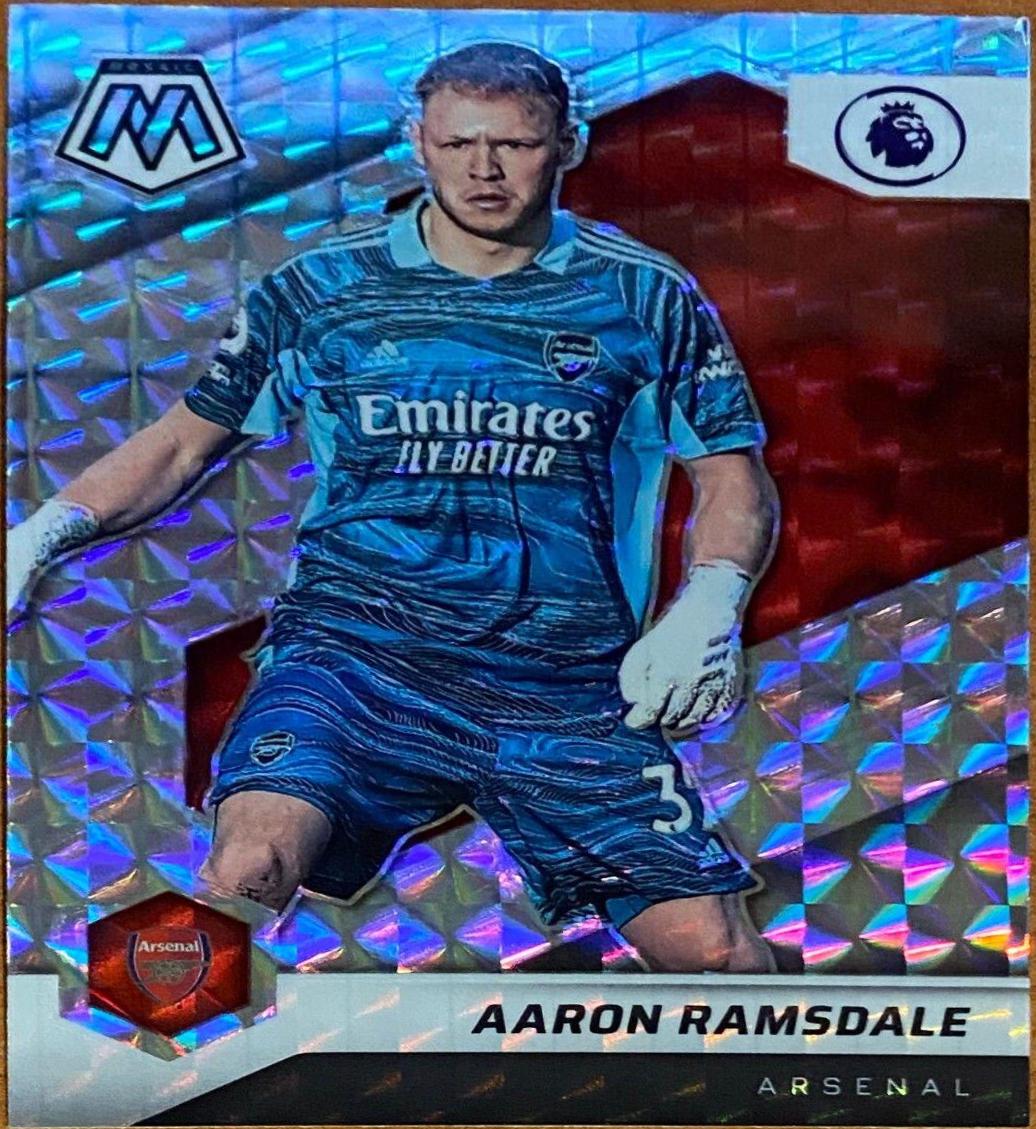 Aaron Ramsdale #68 Soccer Cards 2021 Panini Mosaic Premier League