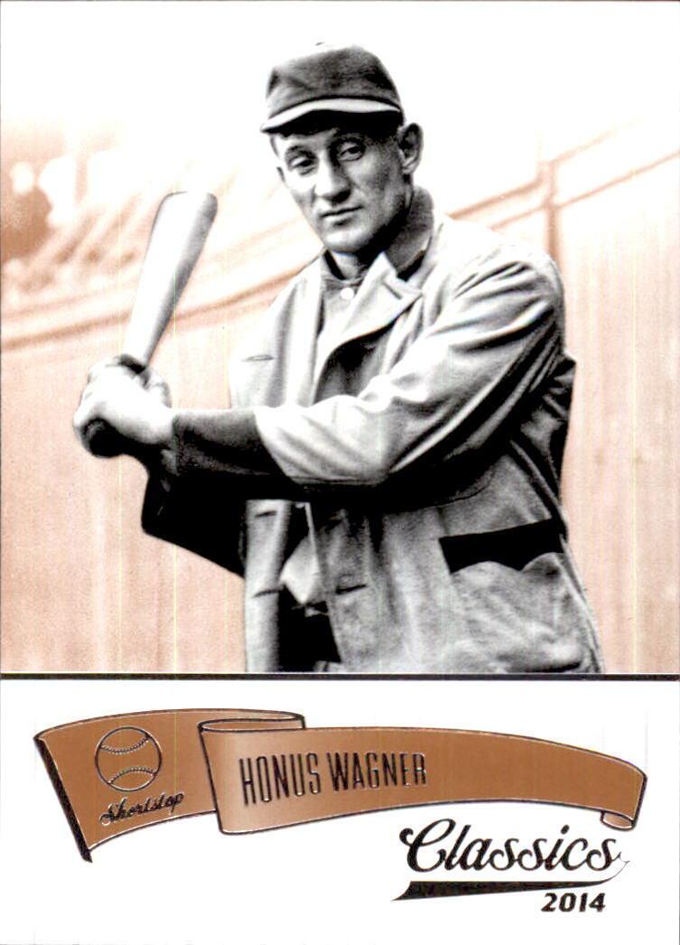 Honus Wagner #63 Baseball Cards 2014 Panini Classics