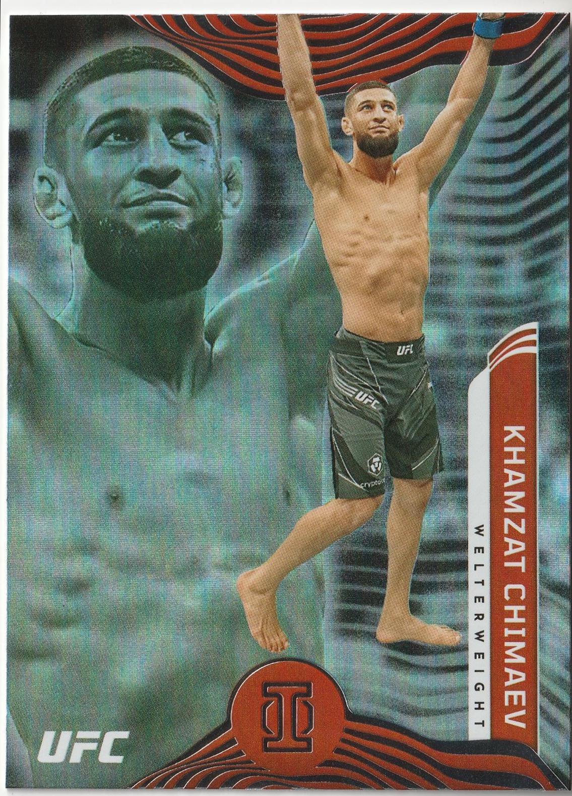 Khamzat Chimaev #274 Ufc Cards 2022 Panini Chronicles UFC