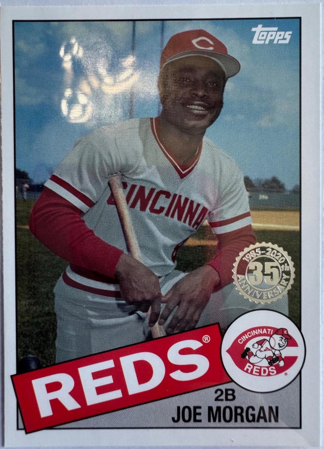 Joe Organ #85TB-17 Baseball Cards 2020 Topps Update 1985 35th Anniversary