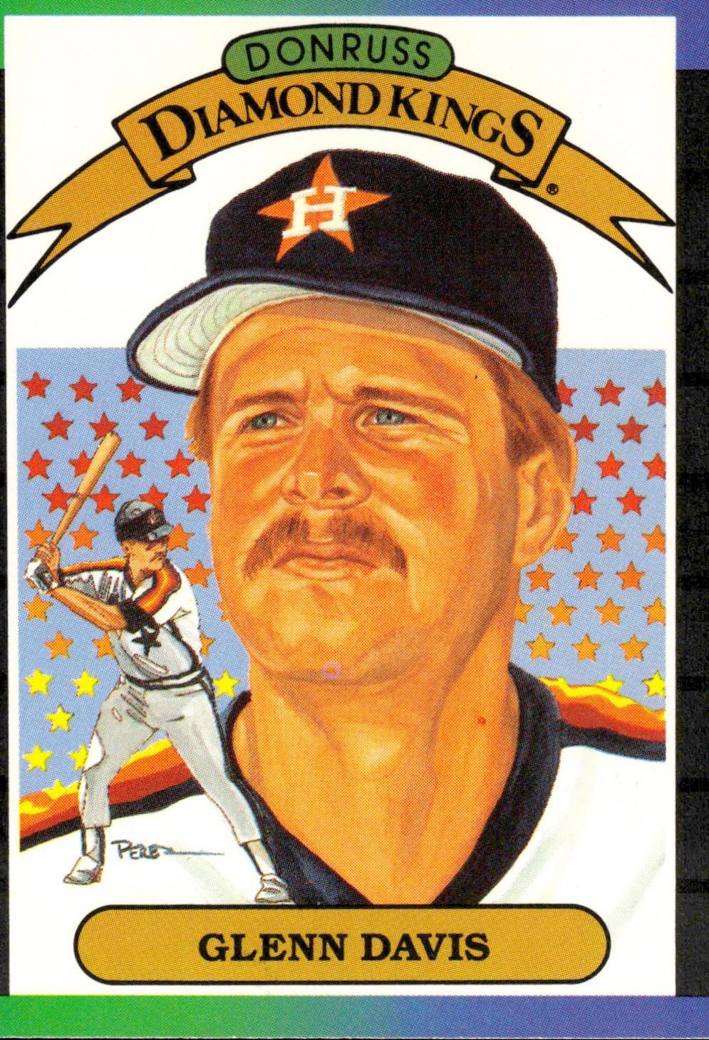 Glenn Davis #25 Baseball Cards 1989 Donruss