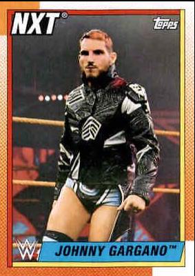 Johnny Gargano #86 Wrestling Cards 2021 Topps Heritage WWE