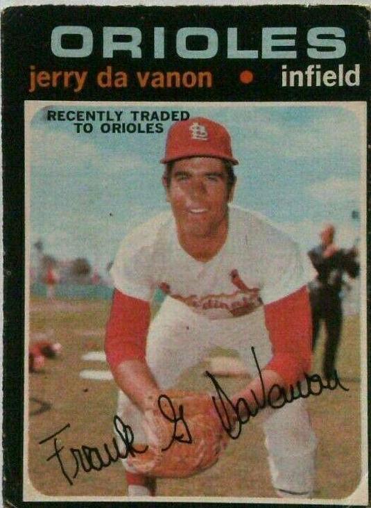 Jerry DaVanon #32 Baseball Cards 1971 O Pee Chee