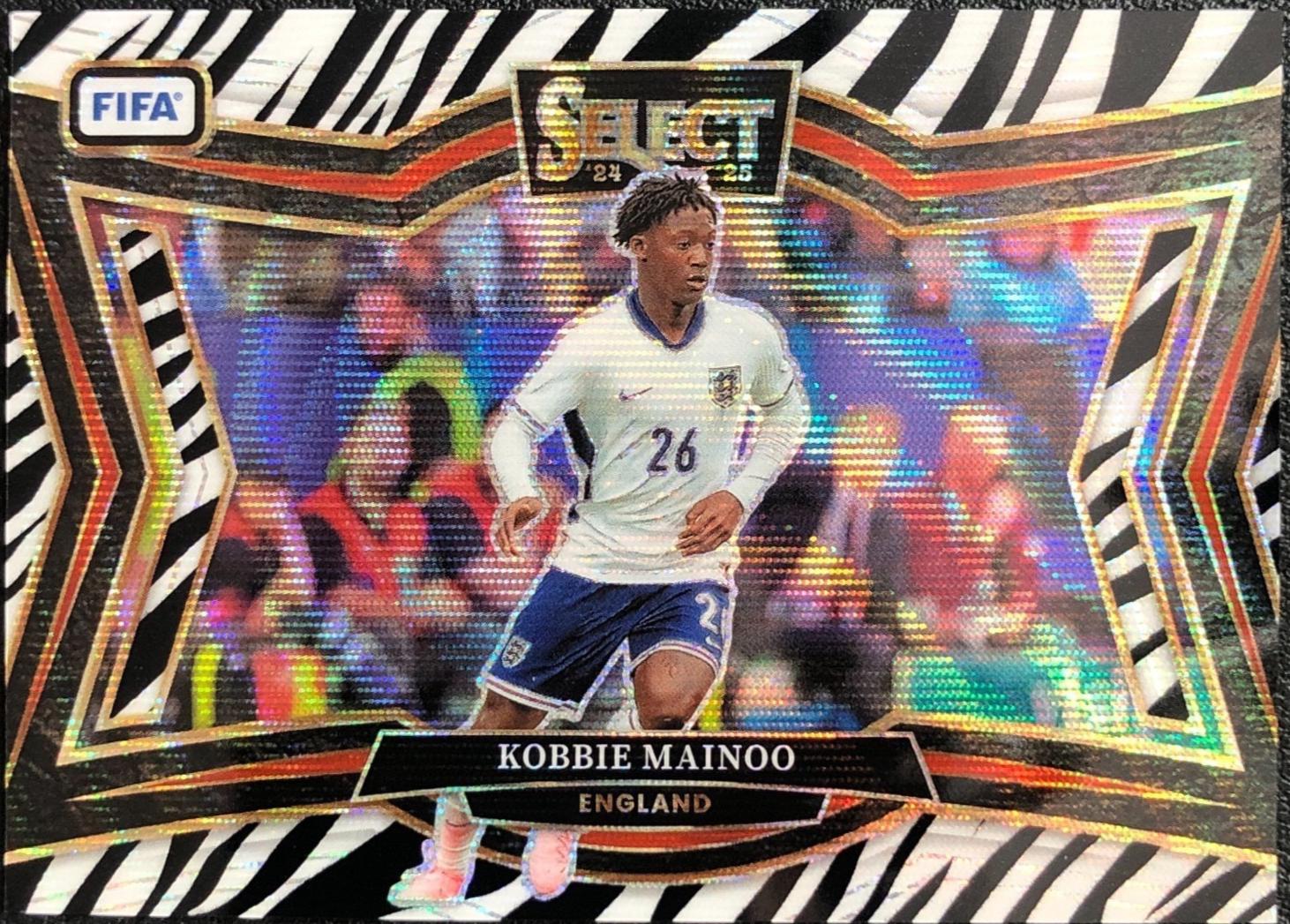 Kobbie Mainoo [Zebra] #233 Prices | 2024 Panini Select FIFA